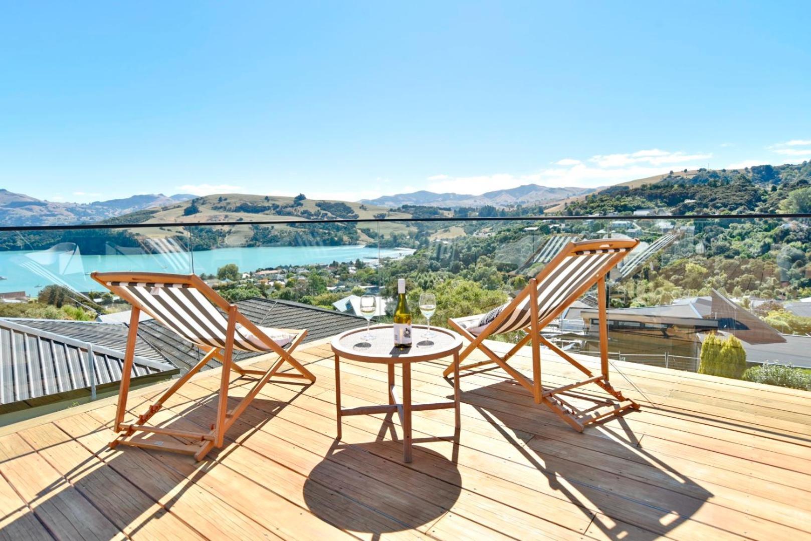 Akaroa Harbour View - Christchurch Holiday Homes Exteriér fotografie
