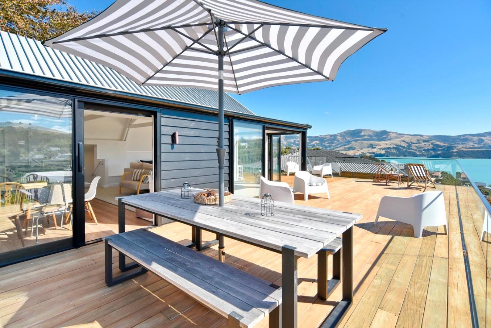 Akaroa Harbour View - Christchurch Holiday Homes Exteriér fotografie