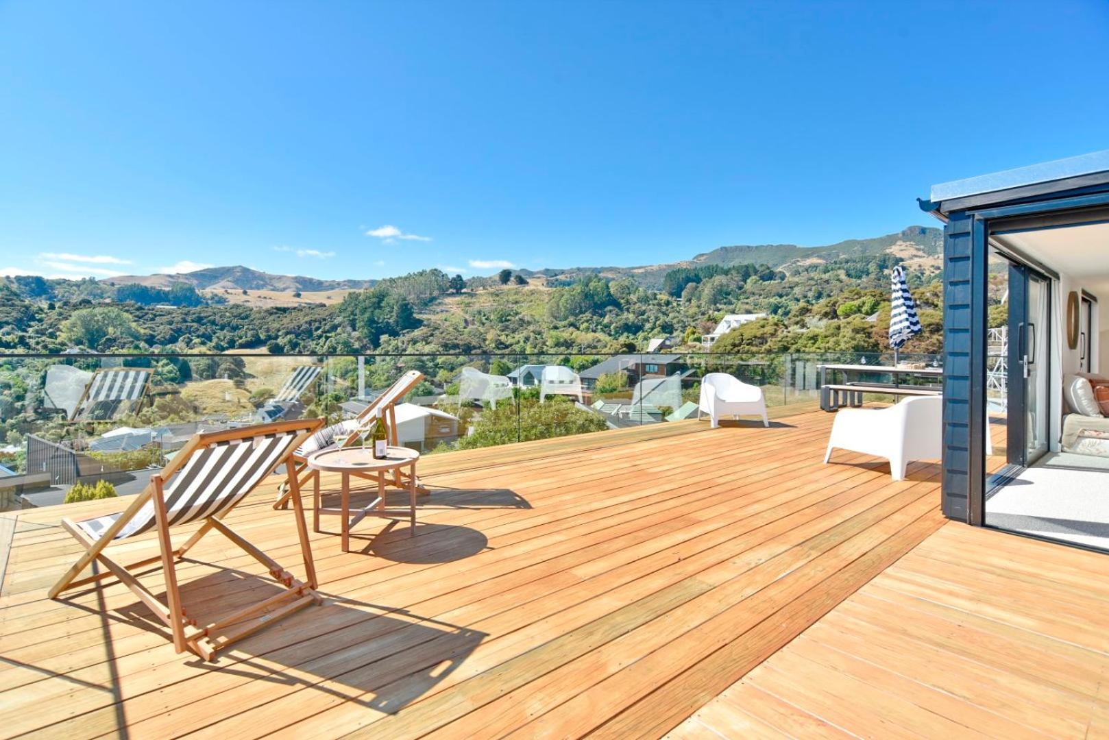 Akaroa Harbour View - Christchurch Holiday Homes Exteriér fotografie