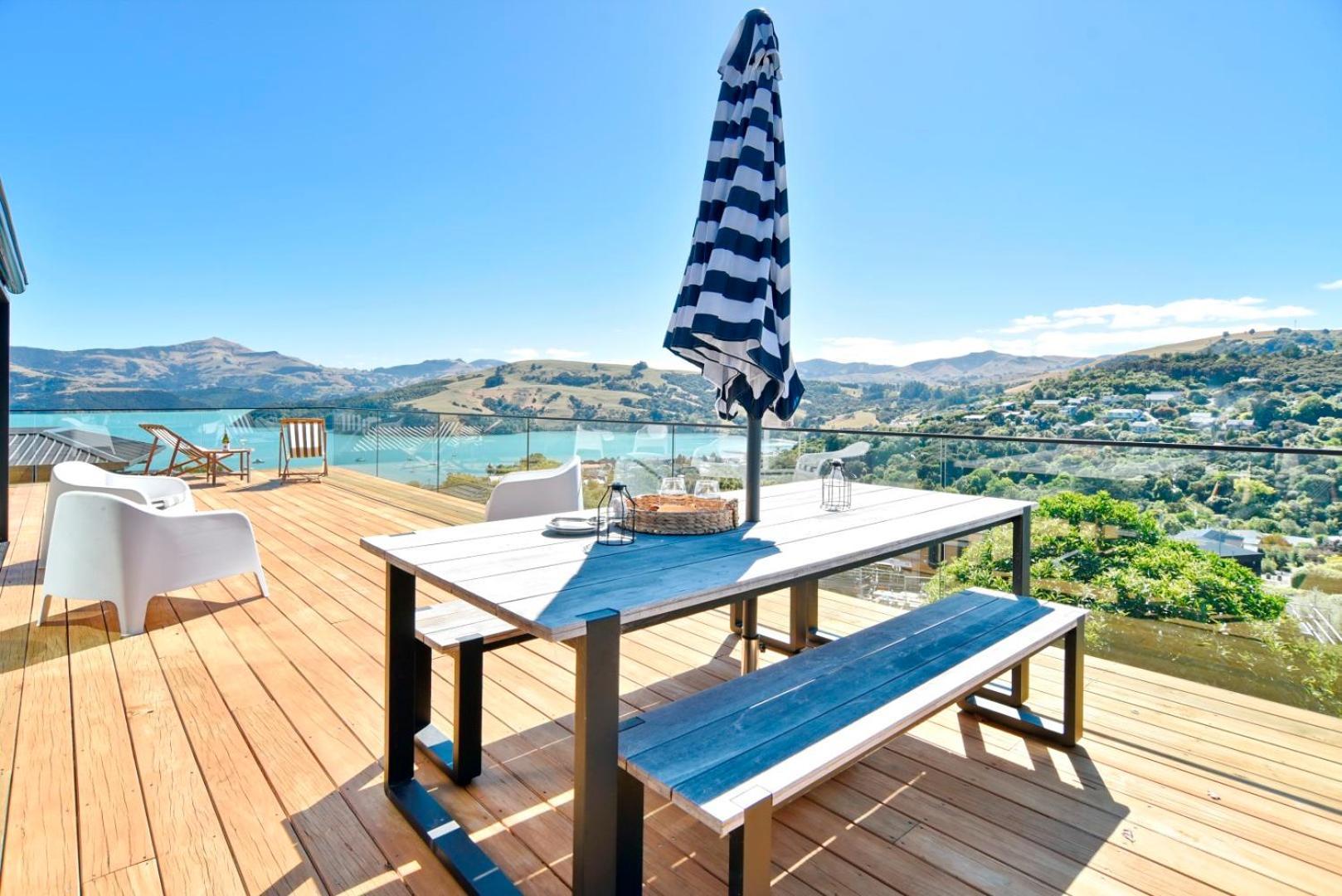 Akaroa Harbour View - Christchurch Holiday Homes Exteriér fotografie