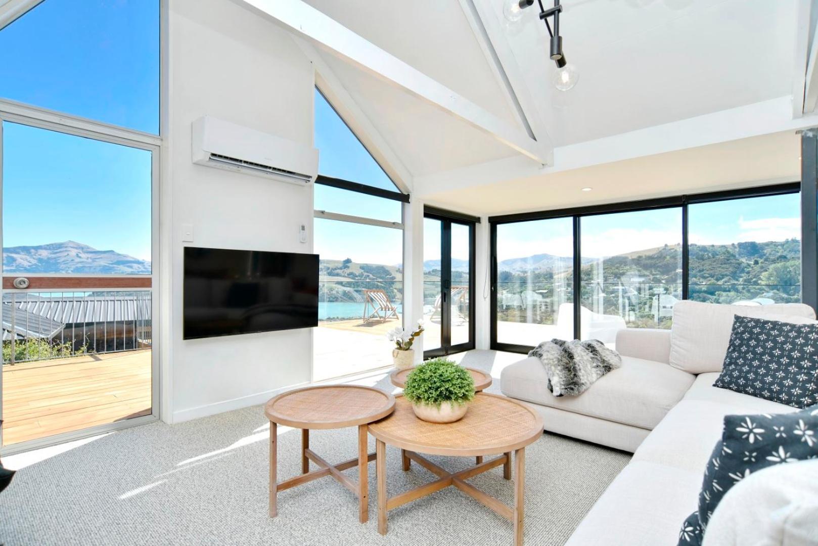 Akaroa Harbour View - Christchurch Holiday Homes Exteriér fotografie